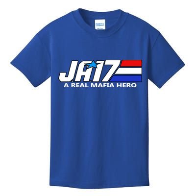 Ja17 A Real Mafia Hero Kids T-Shirt
