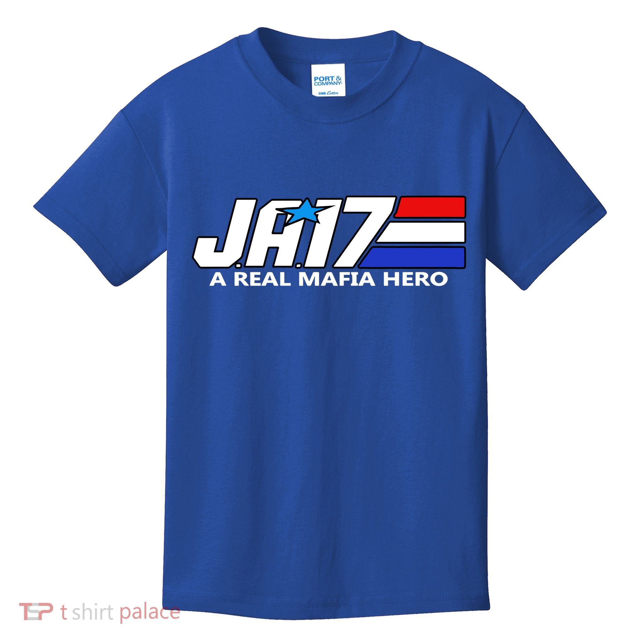 Ja17 A Real Mafia Hero Kids T-Shirt