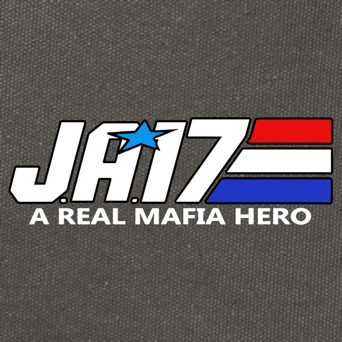 Ja17 A Real Mafia Hero Cotton Canvas Backpack