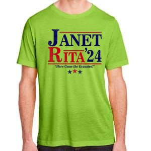 Janet And Rita 2024 Here Come The Grannies President Adult ChromaSoft Performance T-Shirt