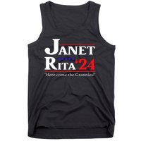 Janet And Rita 2024 Here Come The Grannies President Tank Top