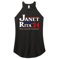 Janet And Rita 2024 Here Come The Grannies President Women's Perfect Tri Rocker Tank