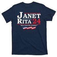 Janet And Rita For President 2024 Here Come The Grannies 24 T-Shirt