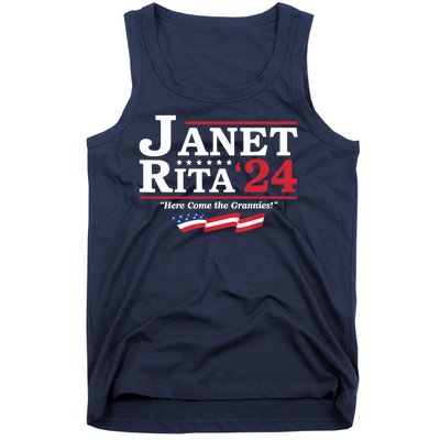 Janet And Rita For President 2024 Here Come The Grannies 24 Tank Top