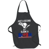 Just A Second Slidin' A Biden Apron