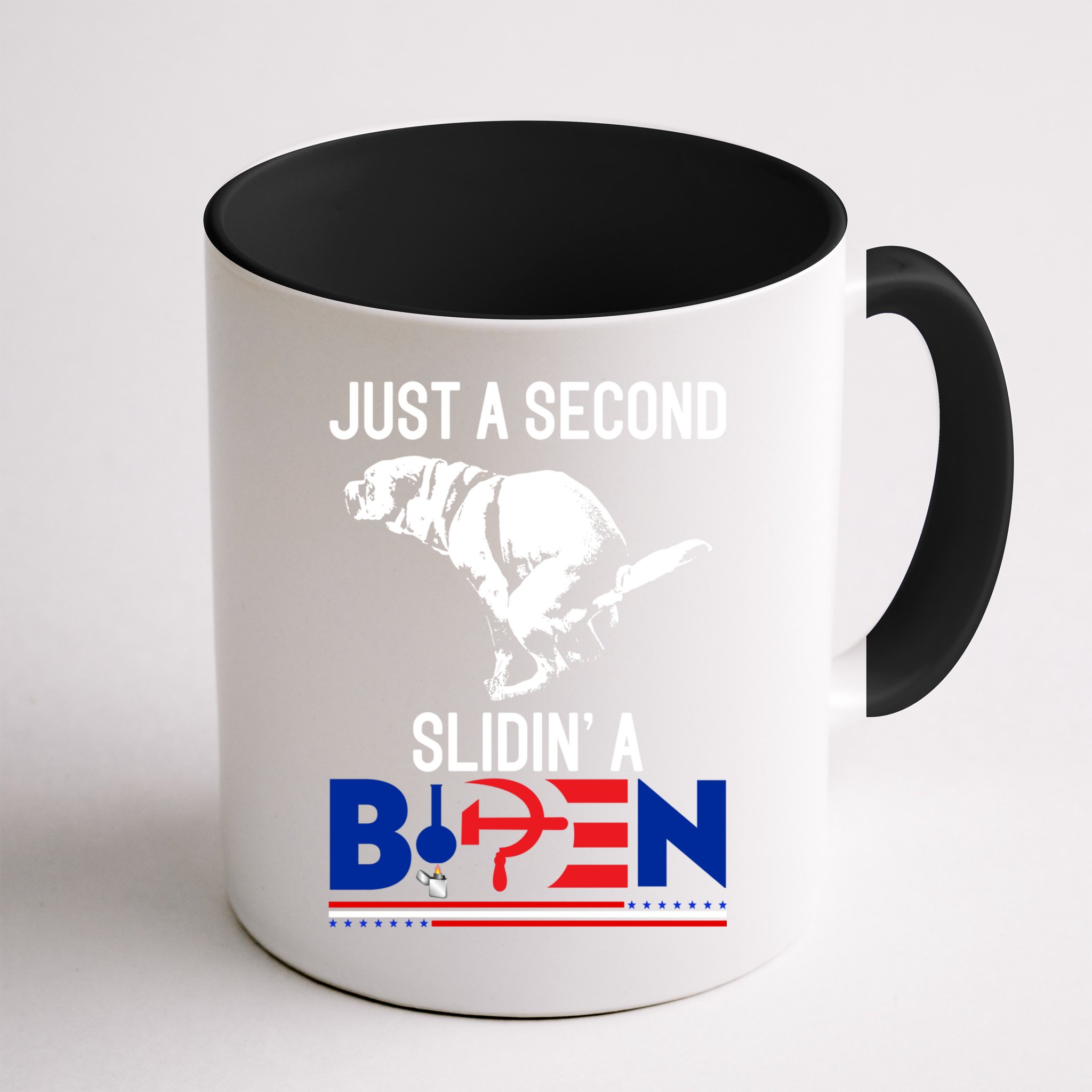 Just A Second Slidin' A Biden Mug