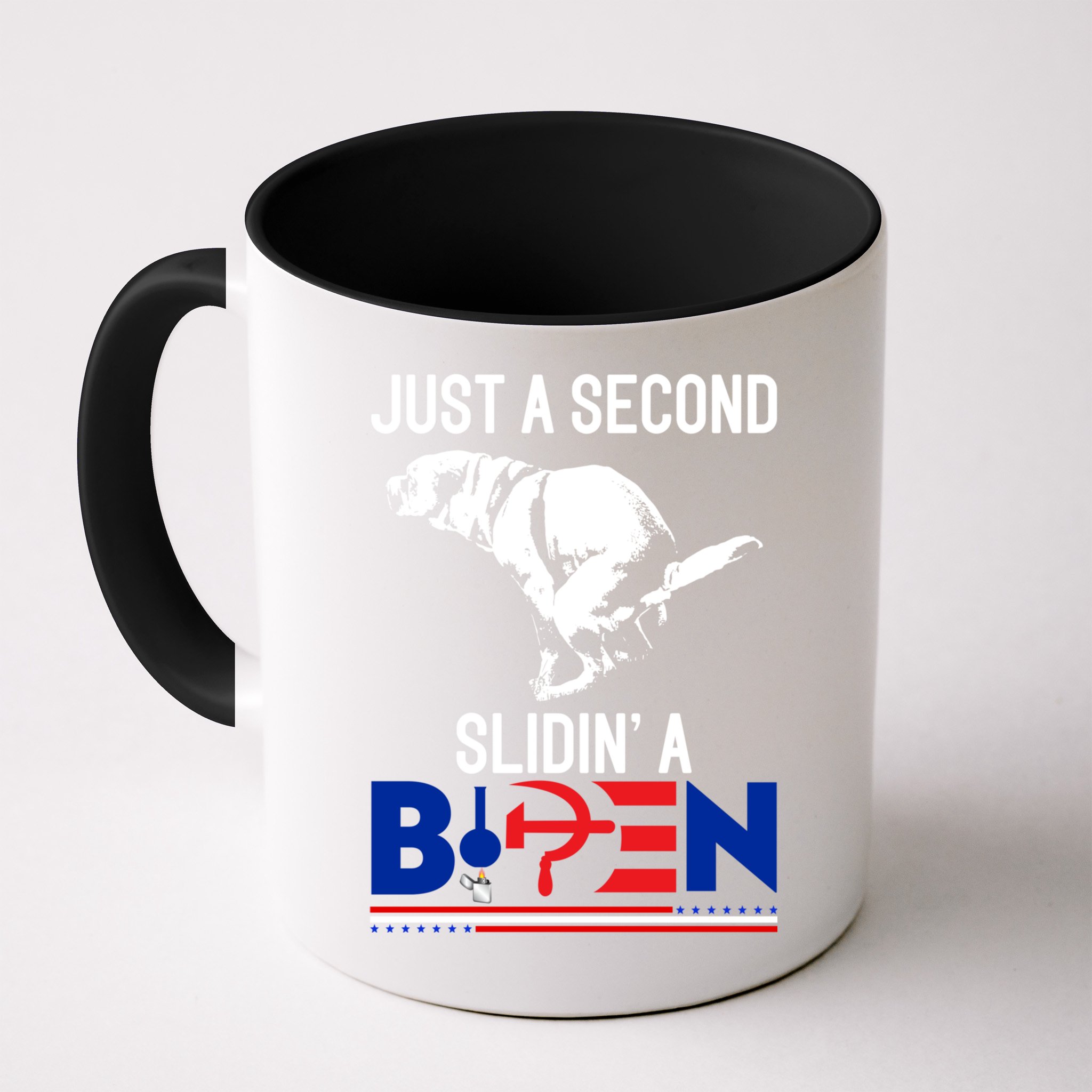 Just A Second Slidin' A Biden Mug