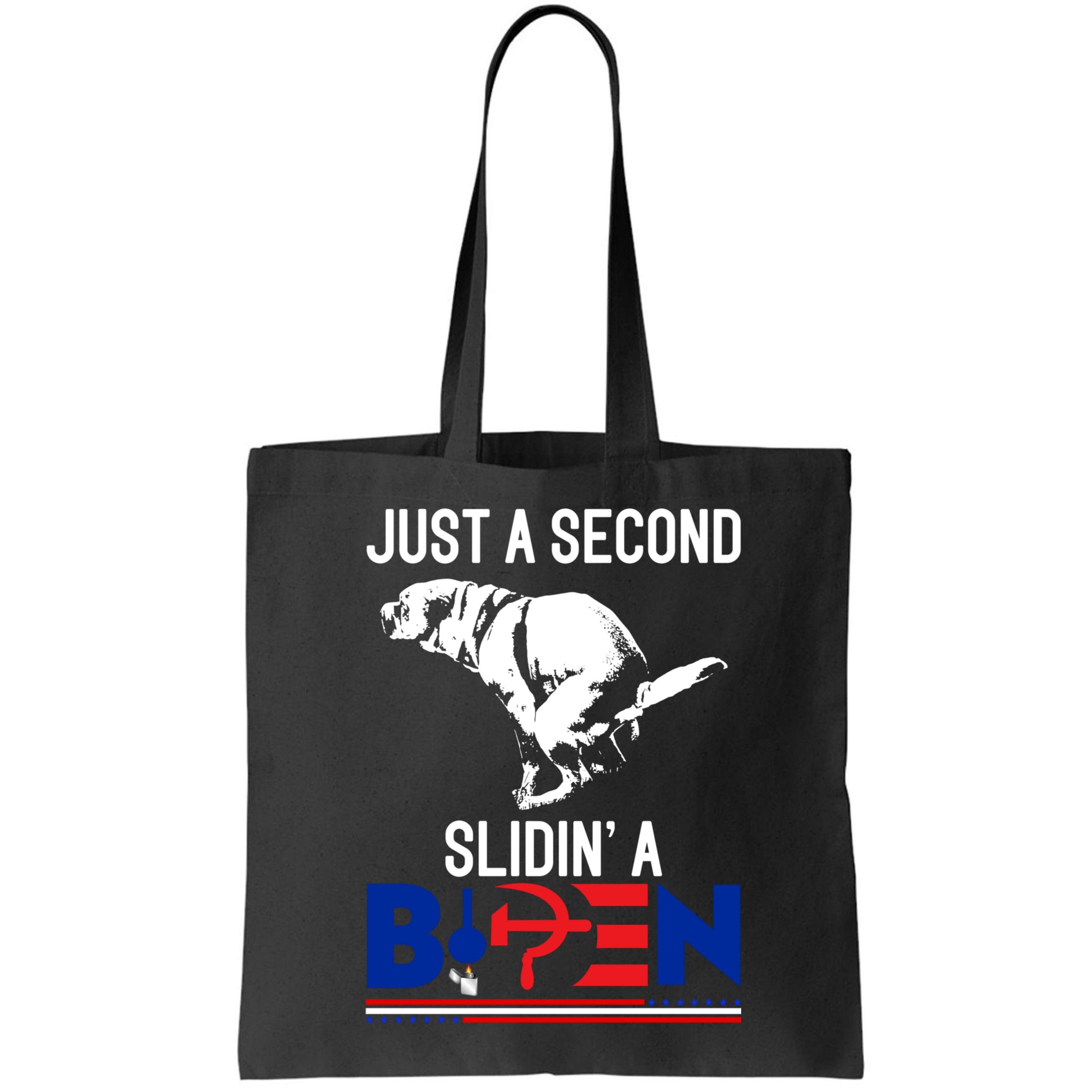 Just A Second Slidin' A Biden Bag