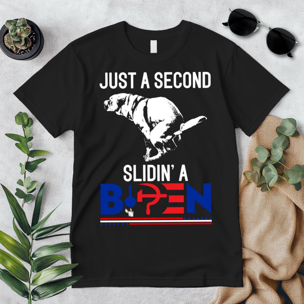Just A Second Slidin' A Biden Premium T-Shirt