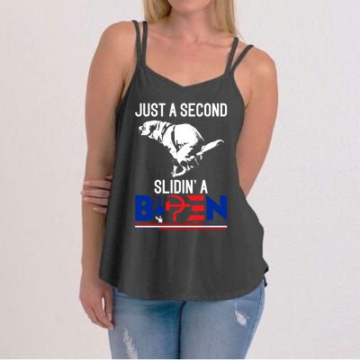 Just A Second Slidin' A Biden Women's Strappy Tank