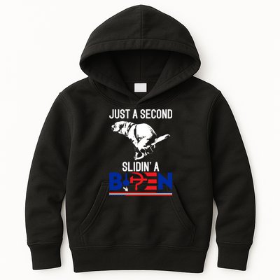 Just A Second Slidin' A Biden Kids Hoodie