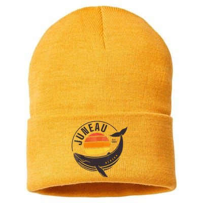 Juneau Alaska Souvenir Sustainable Knit Beanie