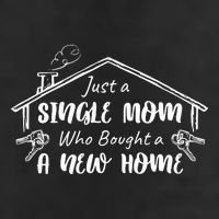 Just A Single Mom Who Bought A New Home Gift Trucker Hat