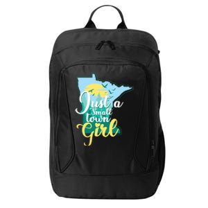 Just A Small Town Minnesota Gift City Backpack