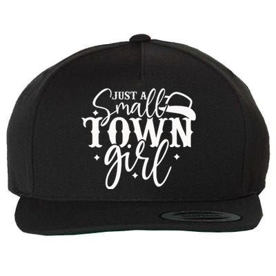 Just A Small Town Girl Wool Snapback Cap