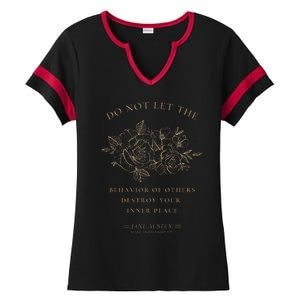 Jane Austen Sense and Sensibility Bookish Ladies Halftime Notch Neck Tee