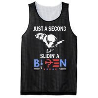 Just A Second Slidin A Biden Mesh Reversible Basketball Jersey Tank