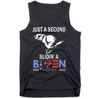 Just A Second Slidin A Biden Tank Top