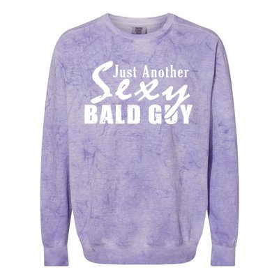 Just Another Sexy Bald Guy Colorblast Crewneck Sweatshirt