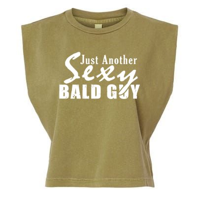 Just Another Sexy Bald Guy Garment-Dyed Women's Muscle Tee