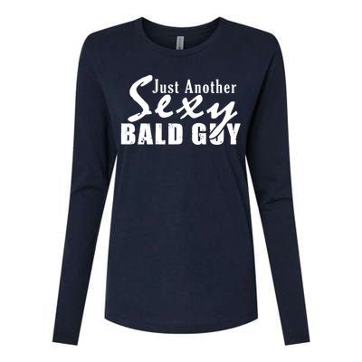 Just Another Sexy Bald Guy Womens Cotton Relaxed Long Sleeve T-Shirt