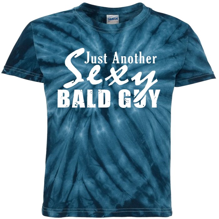 Just Another Sexy Bald Guy Kids Tie-Dye T-Shirt