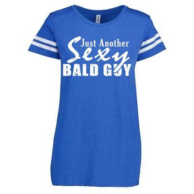 Just Another Sexy Bald Guy Enza Ladies Jersey Football T-Shirt