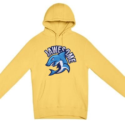 JaweSome Angry Shark Premium Pullover Hoodie