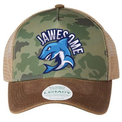 JaweSome Angry Shark Legacy Tie Dye Trucker Hat