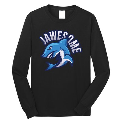 JaweSome Angry Shark Long Sleeve Shirt
