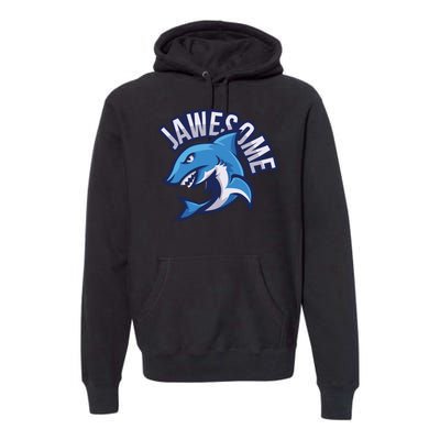 JaweSome Angry Shark Premium Hoodie