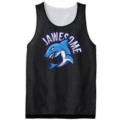 JaweSome Angry Shark Mesh Reversible Basketball Jersey Tank