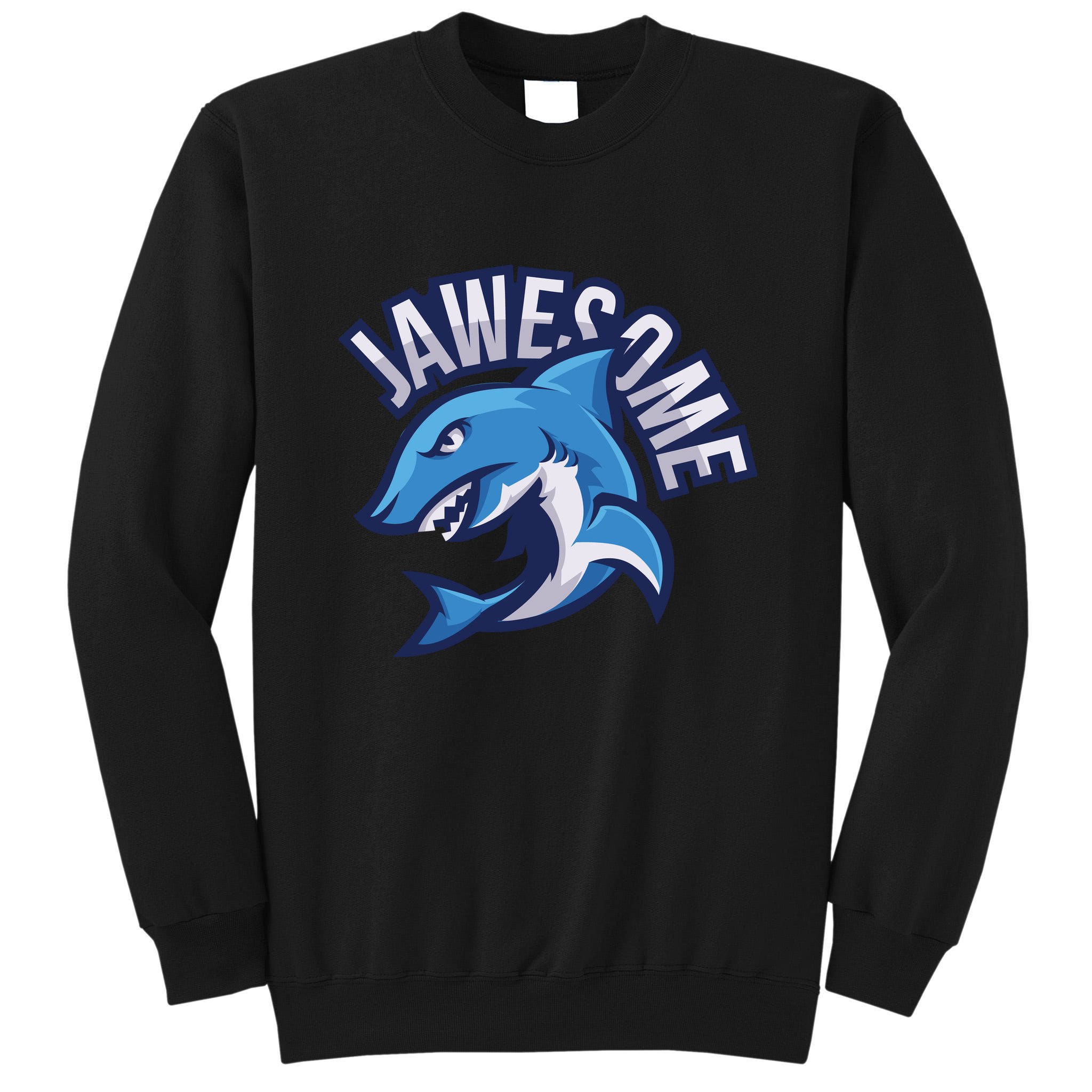 JaweSome Angry Shark Tall Sweatshirt