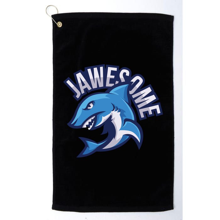 JaweSome Angry Shark Golf Towel