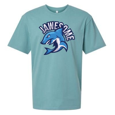 JaweSome Angry Shark Sueded Cloud Jersey T-Shirt