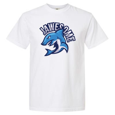 JaweSome Angry Shark Garment-Dyed Heavyweight T-Shirt