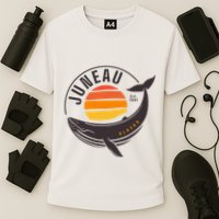 Juneau Alaska Souvenir Cooling Performance Crew T-Shirt