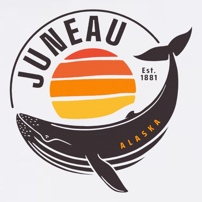 Juneau Alaska Souvenir Cooling Performance Crew T-Shirt
