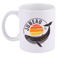 Juneau Alaska Souvenir 11oz C Handle Ceramic Mug