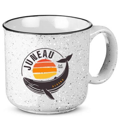 Juneau Alaska Souvenir 15oz Campfire Ceramic Mug