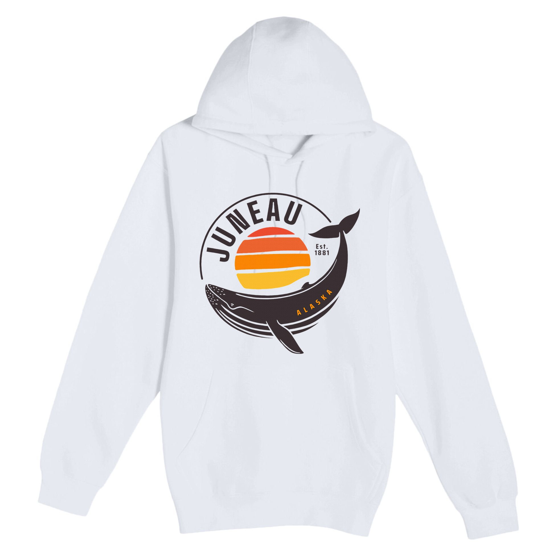 Juneau Alaska Souvenir Premium Pullover Hoodie