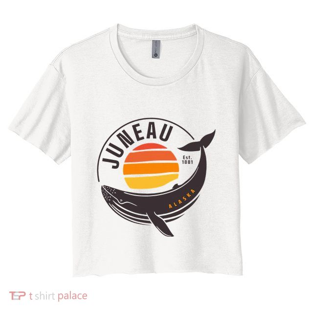 Juneau Alaska Souvenir Crop Top