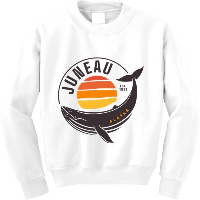 Juneau Alaska Souvenir Kids Sweatshirt