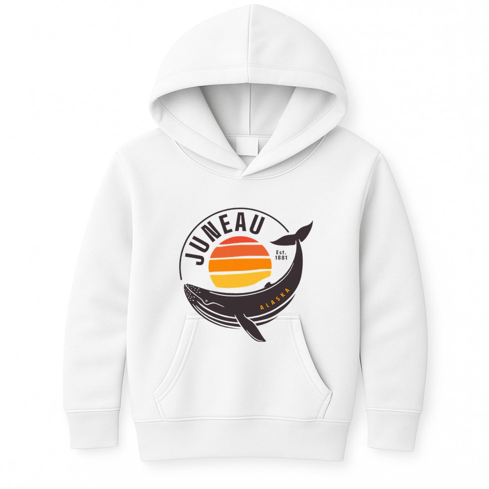 Juneau Alaska Souvenir Kids Hoodie