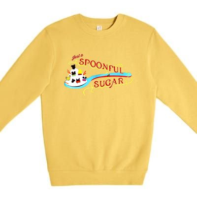 Just A Spoonful Of Sugar Graphic Tee Premium Crewneck Sweatshirt