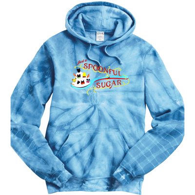 Just A Spoonful Of Sugar Graphic Tee Tie Dye Hoodie