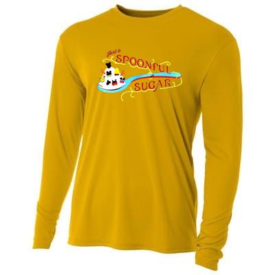 Just A Spoonful Of Sugar Graphic Tee Cooling Performance Long Sleeve Crew