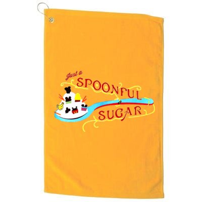 Just A Spoonful Of Sugar Graphic Tee Platinum Collection Golf Towel