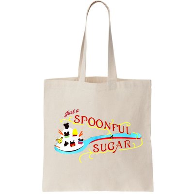 Just A Spoonful Of Sugar Graphic Tee Bag