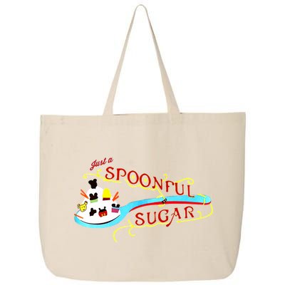 Just A Spoonful Of Sugar Graphic Tee 25L Jumbo Tote